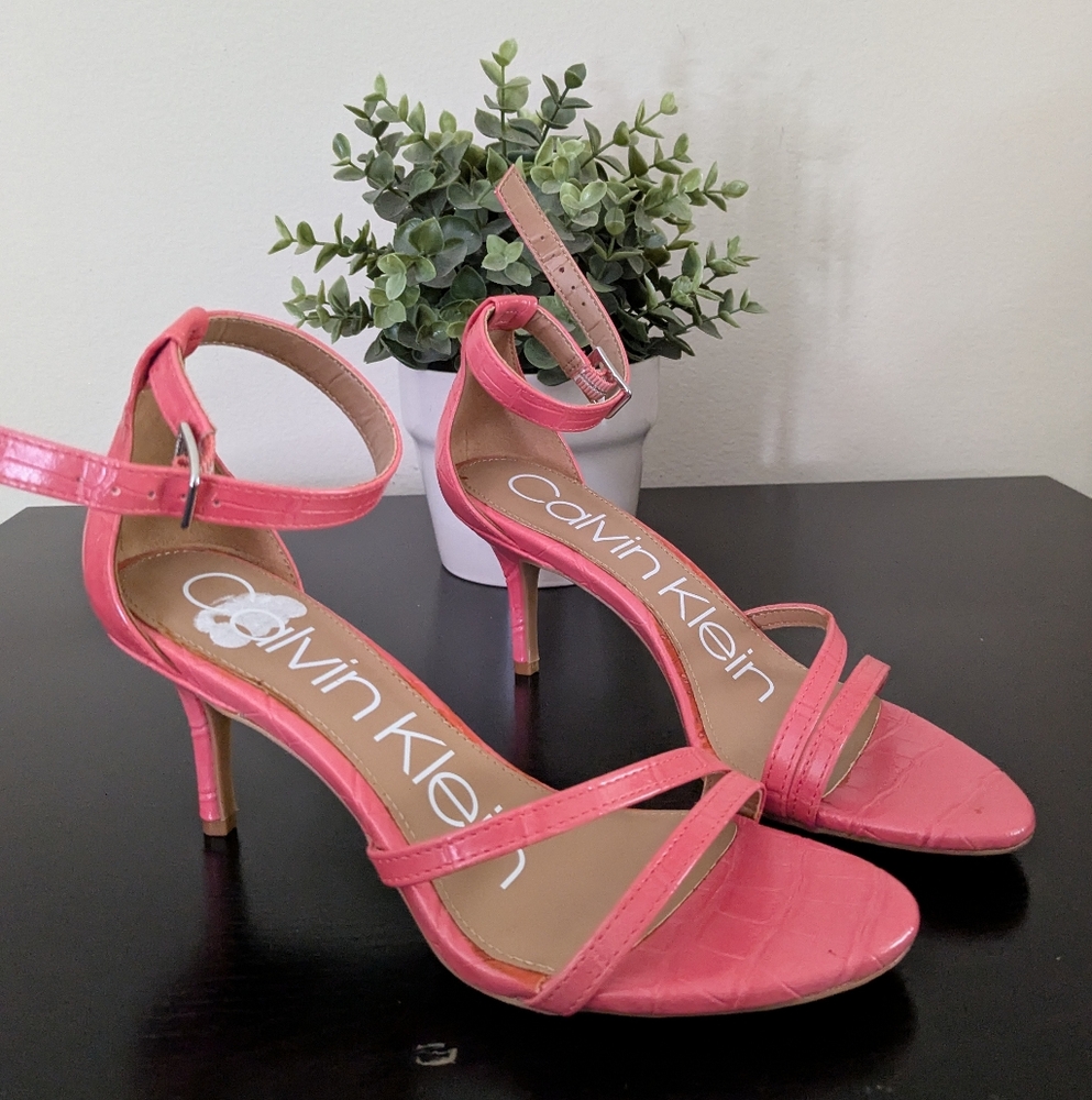 CK Strappy Heels